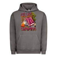 Pigment Tornado just a girl who loves camping Urban Hoodie - texasbilliewilder