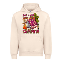 Sandshell just a girl who loves camping Urban Hoodie - texasbilliewilder