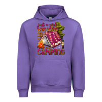 Tulip just a girl who loves camping Urban Hoodie - texasbilliewilder