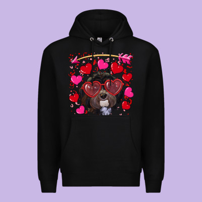 Premium Hoodie Valentine's day havanese dog