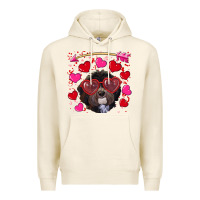 Tofu Valentine's day havanese dog Premium Hoodie - RanaPortraitStore