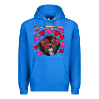 True Royal Valentine's day havanese dog Premium Hoodie - RanaPortraitStore