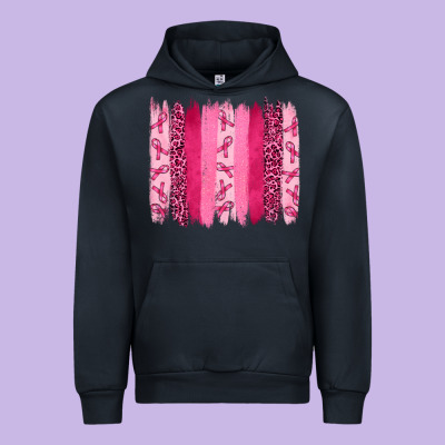 Urban Hoodie Breast Cancer Brushstrokes