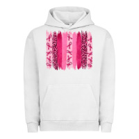 Pigment Lunar Rock Breast Cancer Brushstrokes Urban Hoodie - RanaPortraitStore