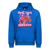 Cobalt Breast Cancer survivor afro girl sneakers Urban Hoodie - RanaPortraitStore