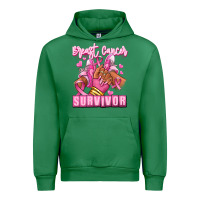 Emerald Breast Cancer survivor afro girl sneakers Urban Hoodie - RanaPortraitStore