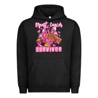Pigment Black Breast Cancer survivor afro girl sneakers Urban Hoodie - RanaPortraitStore