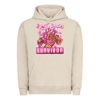 Pigment French Oak Breast Cancer survivor afro girl sneakers Urban Hoodie - RanaPortraitStore