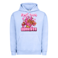 Pigment Grape Ice Breast Cancer survivor afro girl sneakers Urban Hoodie - RanaPortraitStore