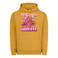 Pigment Peanut Butter Breast Cancer survivor afro girl sneakers Urban Hoodie - RanaPortraitStore