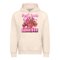 Sandshell Breast Cancer survivor afro girl sneakers Urban Hoodie - RanaPortraitStore