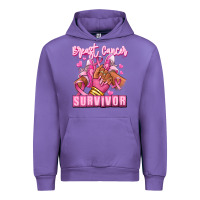 Tulip Breast Cancer survivor afro girl sneakers Urban Hoodie - RanaPortraitStore
