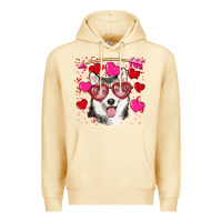 Pina Colada Valentine's day husky Premium Hoodie - RanaPortraitStore