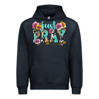 Navy just pray Urban Hoodie - texasbilliewilder