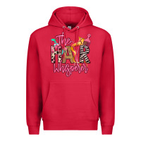 Cardinal the hair whisperer Premium Hoodie - texasbilliewilder
