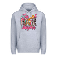 Heather Grey the hair whisperer Premium Hoodie - texasbilliewilder