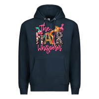 Navy the hair whisperer Premium Hoodie - texasbilliewilder