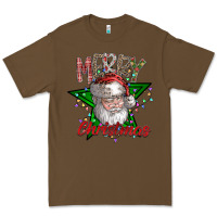Cacao festive santa claus greeting Premium Tee - CowhideDigitalArt