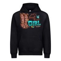 Black justas malltown girlie Urban Hoodie - texasbilliewilder