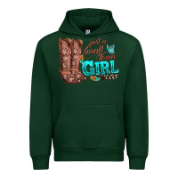 Forest Green justas malltown girlie Urban Hoodie - texasbilliewilder