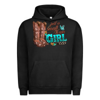 Pigment Black justas malltown girlie Urban Hoodie - texasbilliewilder