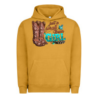 Pigment Peanut Butter justas malltown girlie Urban Hoodie - texasbilliewilder