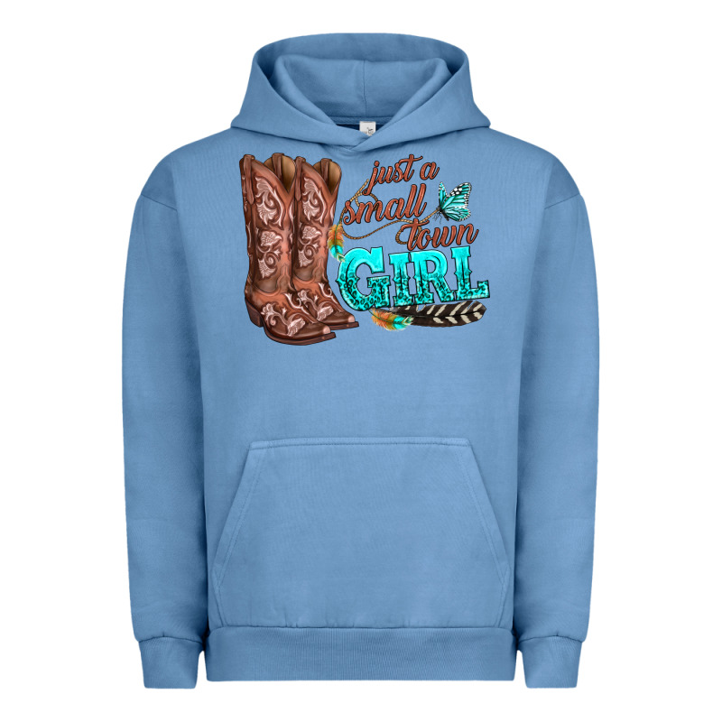 Justas Malltown Girlie Urban Hoodie by texasbilliewilder | Teevron