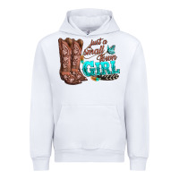 White justas malltown girlie Urban Hoodie - texasbilliewilder