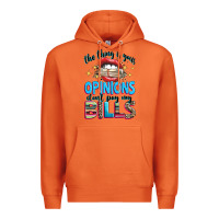 Carrot the thing is your opinions dont pay my bills Premium Hoodie - texasbilliewilder
