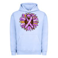 Pigment Grape Ice Cancer Awareness Sunflower Urban Hoodie - RanaPortraitStore