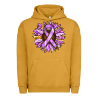 Pigment Peanut Butter Cancer Awareness Sunflower Urban Hoodie - RanaPortraitStore