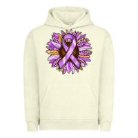 Pigment Pistachio Cancer Awareness Sunflower Urban Hoodie - RanaPortraitStore