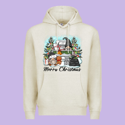 Merry Christmas Gnomes Premium Hoodie Designed By Zillion Design Studio