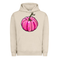 Pigment French Oak Breast Cancer Awareness Pink Pumpkin Urban Hoodie - RanaPortraitStore