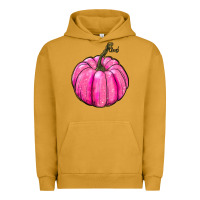 Pigment Peanut Butter Breast Cancer Awareness Pink Pumpkin Urban Hoodie - RanaPortraitStore