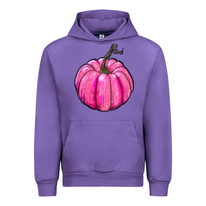 Breast Cancer Awareness Pink Pumpkin Urban Hoodie by RanaPortraitStore | Teevron