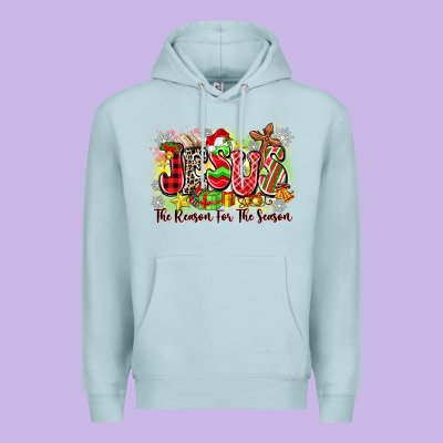 Jesus The Reason For The Season Premium Hoodie Designed By Zillion Design Studio