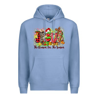 Colony Blue jesus the reason for the season Premium Hoodie - Zillion Design Studio