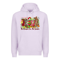 Lilac jesus the reason for the season Premium Hoodie - Zillion Design Studio