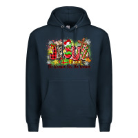 Navy jesus the reason for the season Premium Hoodie - Zillion Design Studio