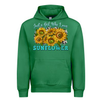 Emerald just a girl who loves sunflower Urban Hoodie - texasbilliewilder