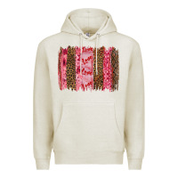 Oatmeal Heather valentine's day love brushstrokes Premium Hoodie - RanaPortraitStore