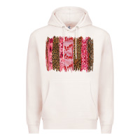 Pale Pink valentine's day love brushstrokes Premium Hoodie - RanaPortraitStore