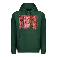 Sports Green valentine's day love brushstrokes Premium Hoodie - RanaPortraitStore
