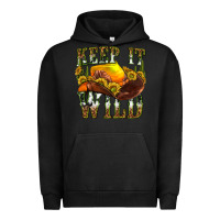 Pigment Black keep it wild western Urban Hoodie - texasbilliewilder