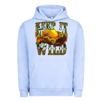 Pigment Grape Ice keep it wild western Urban Hoodie - texasbilliewilder