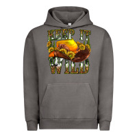Pigment Tornado keep it wild western Urban Hoodie - texasbilliewilder