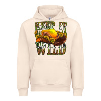 Sandshell keep it wild western Urban Hoodie - texasbilliewilder