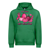 Emerald In October We Wear Pink Pumpkins Urban Hoodie - RanaPortraitStore