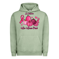 Pigment Oil Green In October We Wear Pink Pumpkins Urban Hoodie - RanaPortraitStore